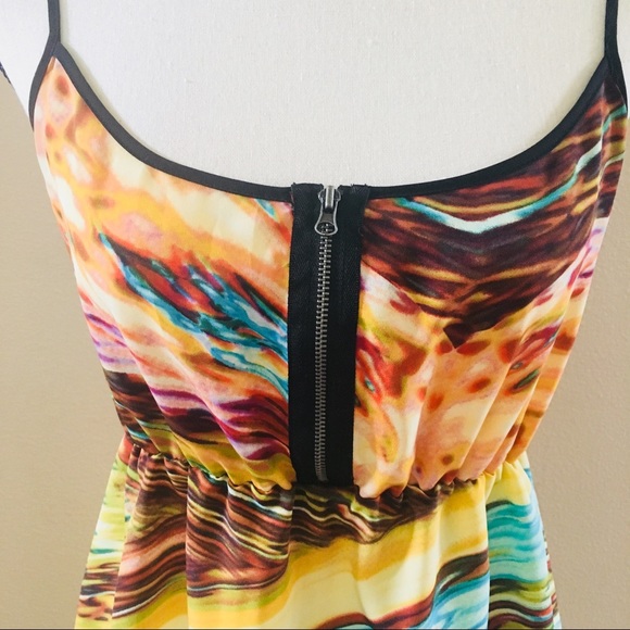 Kimchi Blue | Urban Outfitters watercolor dress - Picture 2 of 7